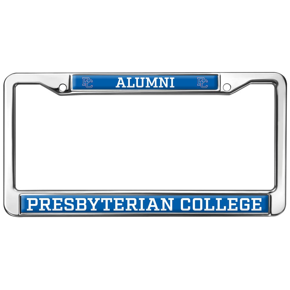 Presbyterian College Alumni Full Size Standard License Plate Metal Frame