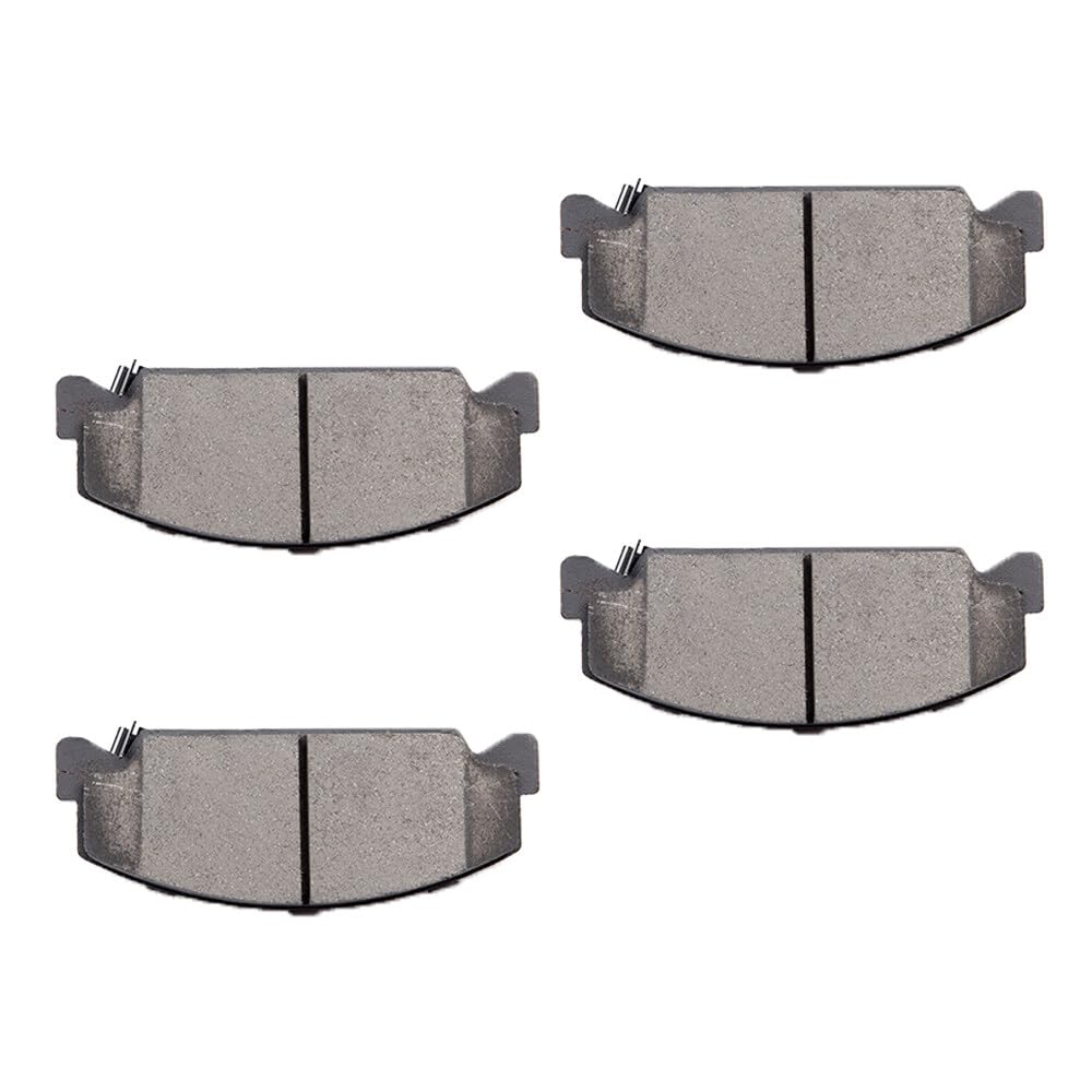 Cciyu D273 Front Ceramic Disc Brake Pads Kit For Honda Civic 1988-2000,For Honda Civic Del Sol 1993-1997,For Honda Crx 1988-1991