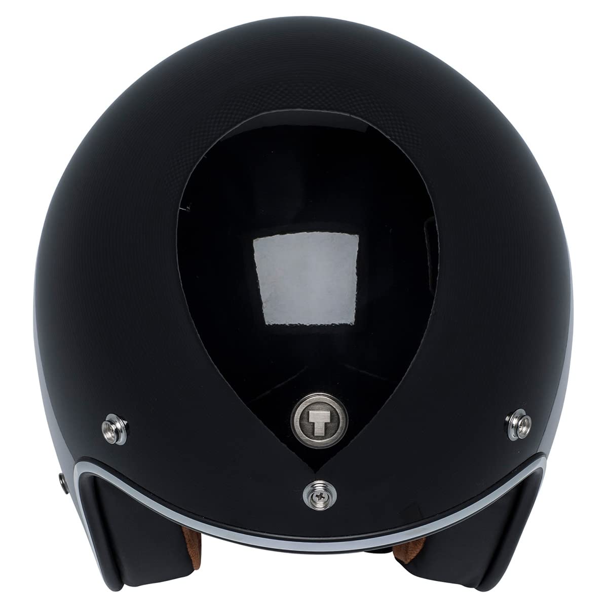 Torc (T50C Route 66 3/4 Helmet (Black, X-Small)