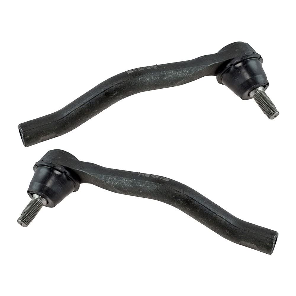 TRQ Front Outer Tie Rod Set Compatible with 2005-2012 Acura RL