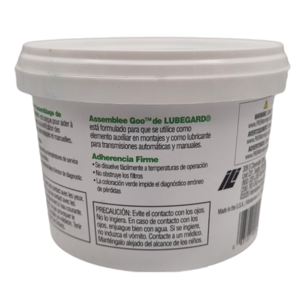 Lubegard Assemblee Goo, Firm Tack Lubricant, 16 oz., Model 19250