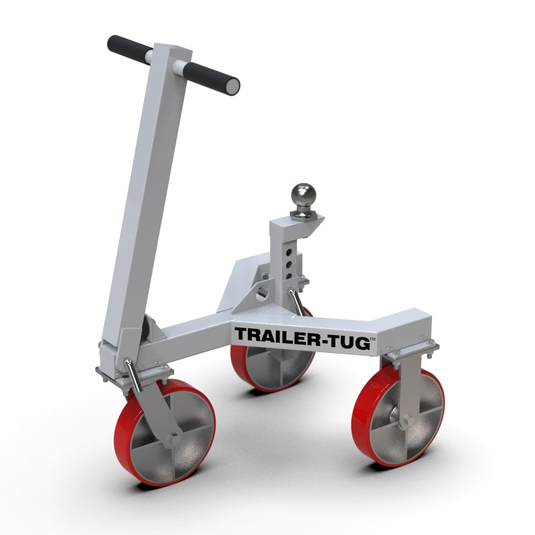Trailer Tug - 3,500lb Tongue Weight Trailer Mover for RV Boat Motorcycle Jetski- World's Greatest Trailer Dolly