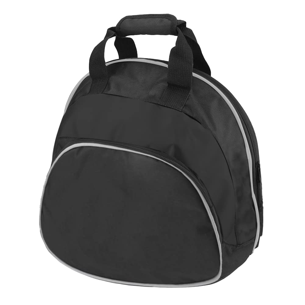 Ruihisong Helmet Bag,Motorcycle Helmet Bag,Helmet Storage Bag With Silver Piping,Small Item Storage Pocket,Two-Way Zipper,Carryi
