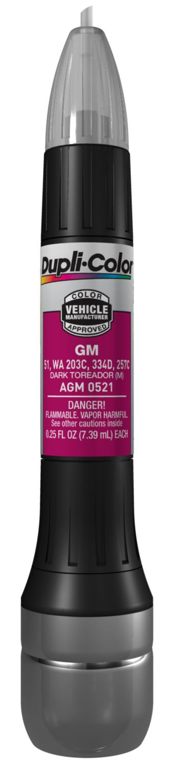 Dupli-Color Agm0521 Scratch Fix All-In-1 Exact-Match Automotive Touch-Up Paint - General Motors Dark Toreador - 0.25 Oz. Paint P