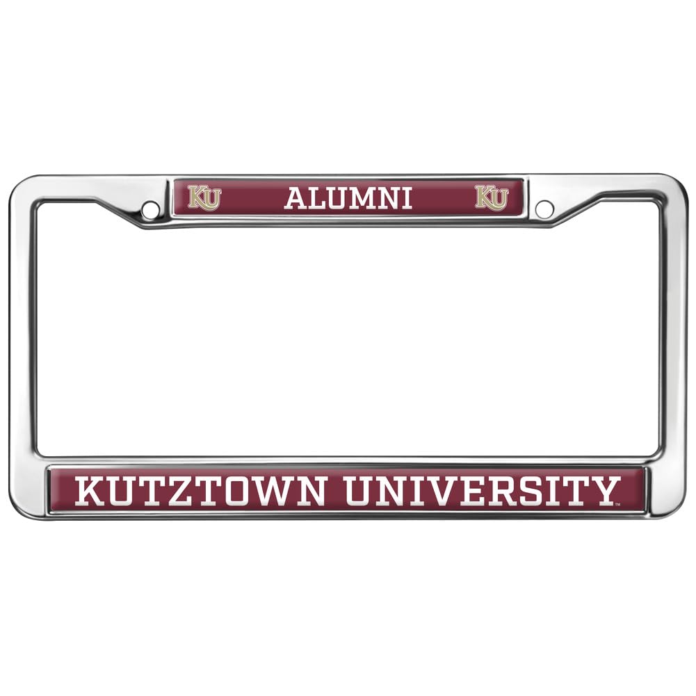 Kutztown University Alumni Full Size Standard License Plate Metal Frame