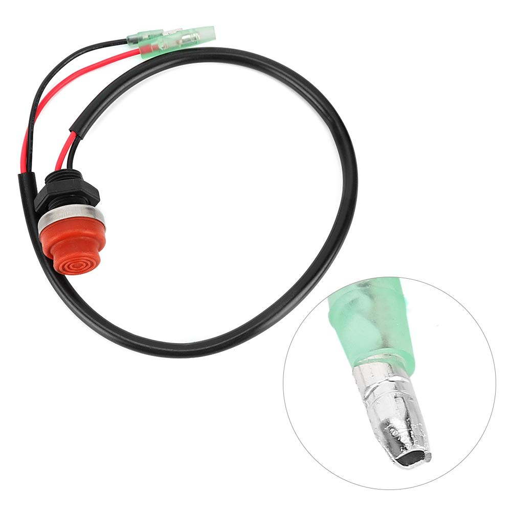 Start Stop Switch, Outboard Engine Switch Keyless Push Button For Marine Boat Yatch Outboard Engine