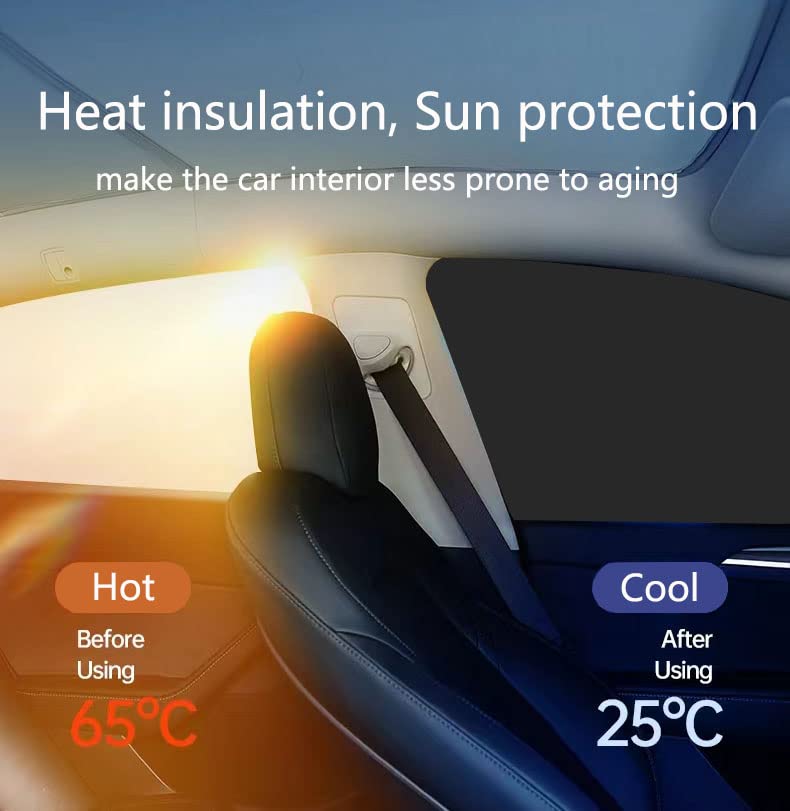 Car Side Window Sun Shades, Window Sunshades Privacy Curtains, 100% Block Light For Breastfeeding, Taking A Nap, Changing Clothe
