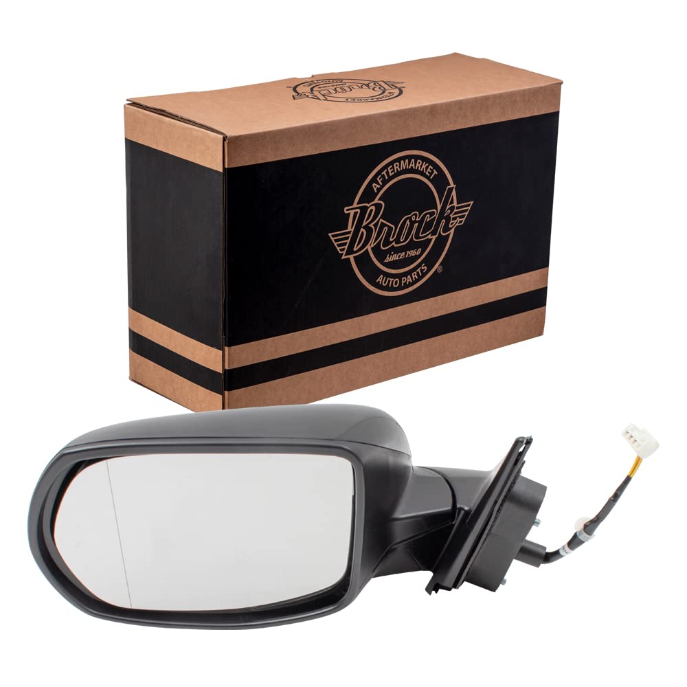 Brock 73366100L Power Door Mirror Compatible With 1622 Honda HRV LX