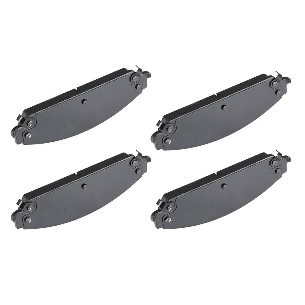 Cciyu D1058 Front Semi-Metallic Disc Brake Pads Kit For Chrysler 200 300 For Dodge Avenger Caliber Challenger Charger Magnum 4Pc