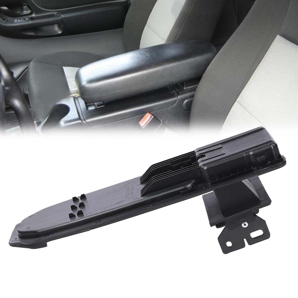 ALLGOOD Center Console Lid for Ford Ranger 2004-2011, Black ABS Plastic, Includes Armrest Repair Kit