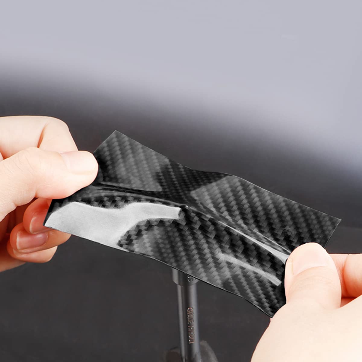 Car Door Edge Entry Guards, 5D Carbon Fiber Anti-Collision Protector Tape, Automotive Scratch Cover Strip Sticker For Door Sill Rear Bumper, Exterior Accessories Fit For Most Cars (2.7“X394”, Black)