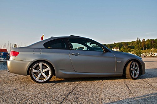 Vvivid Xpo Charcoal Matte Gunmetal Vinyl Wrap Roll With Air Release Technology (1.5Ft X 5Ft)