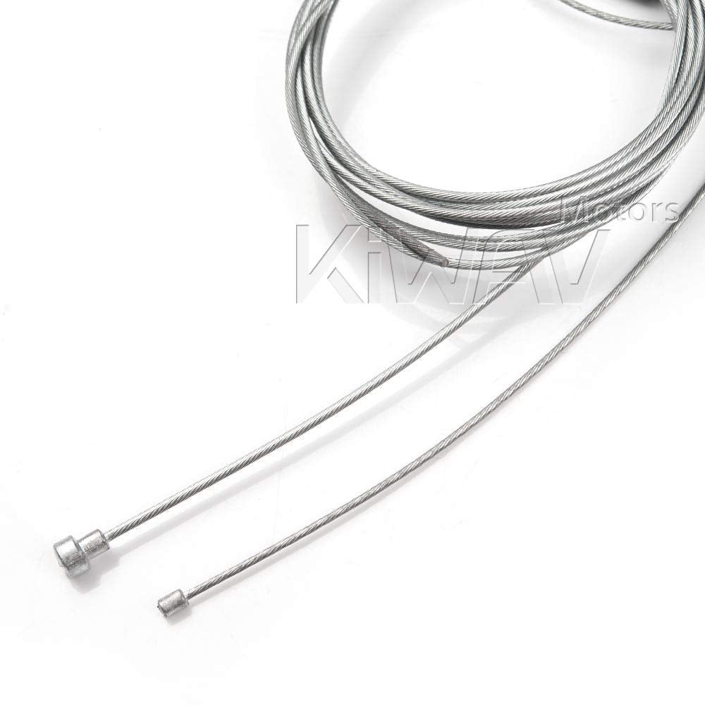 KiWAV Universal Motorcycle Emergency Throttle Clutch Brake Cable Repair Kit - Essential for Honda Yamaha Kawasaki Suzuki - Clutch Cable Repair Kit