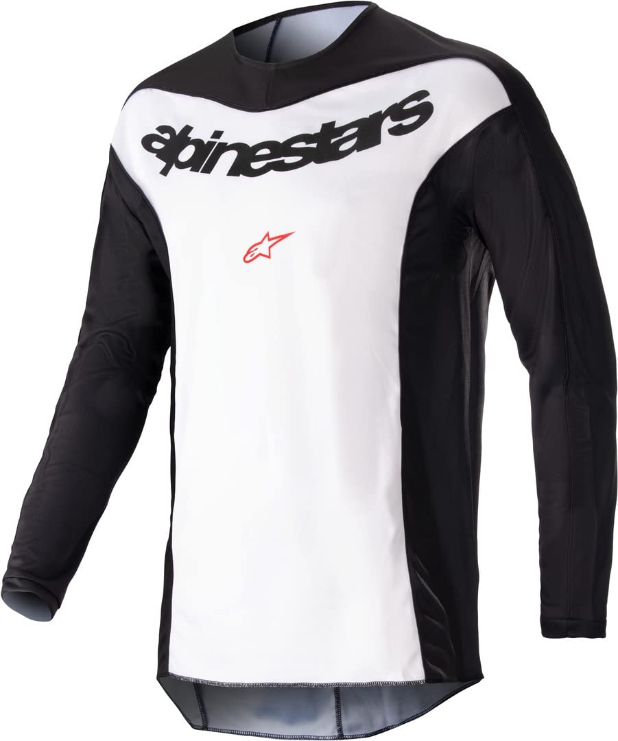 Alpinestars 2023 Fluid Lurv Jersey (Black White, XX-Large)