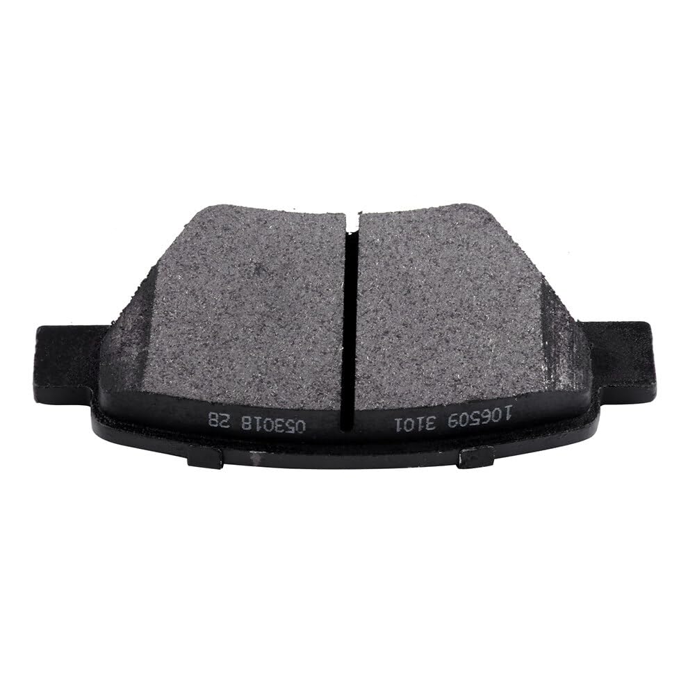 Eccpp D1456-8656 Rear Semi Metallic Disc Brake Pad Set Fit For Audi A3 2010-2012,For Audi A3 Quattro 2010-2012,For Volkswagen Ty