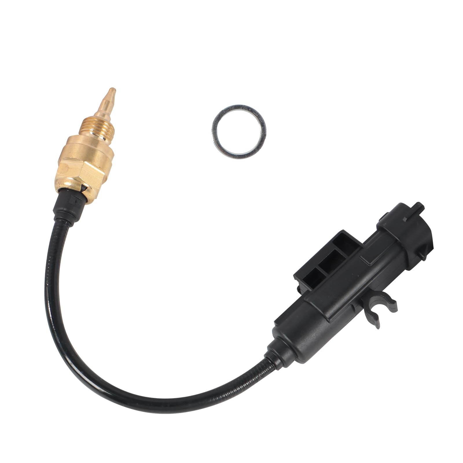 LDMINDA Engine Oil Coolant Temperature Sensor 68088241AA 68119586AA Compatible with Jeep Cherokee Compass Renegade Chrysler 200 