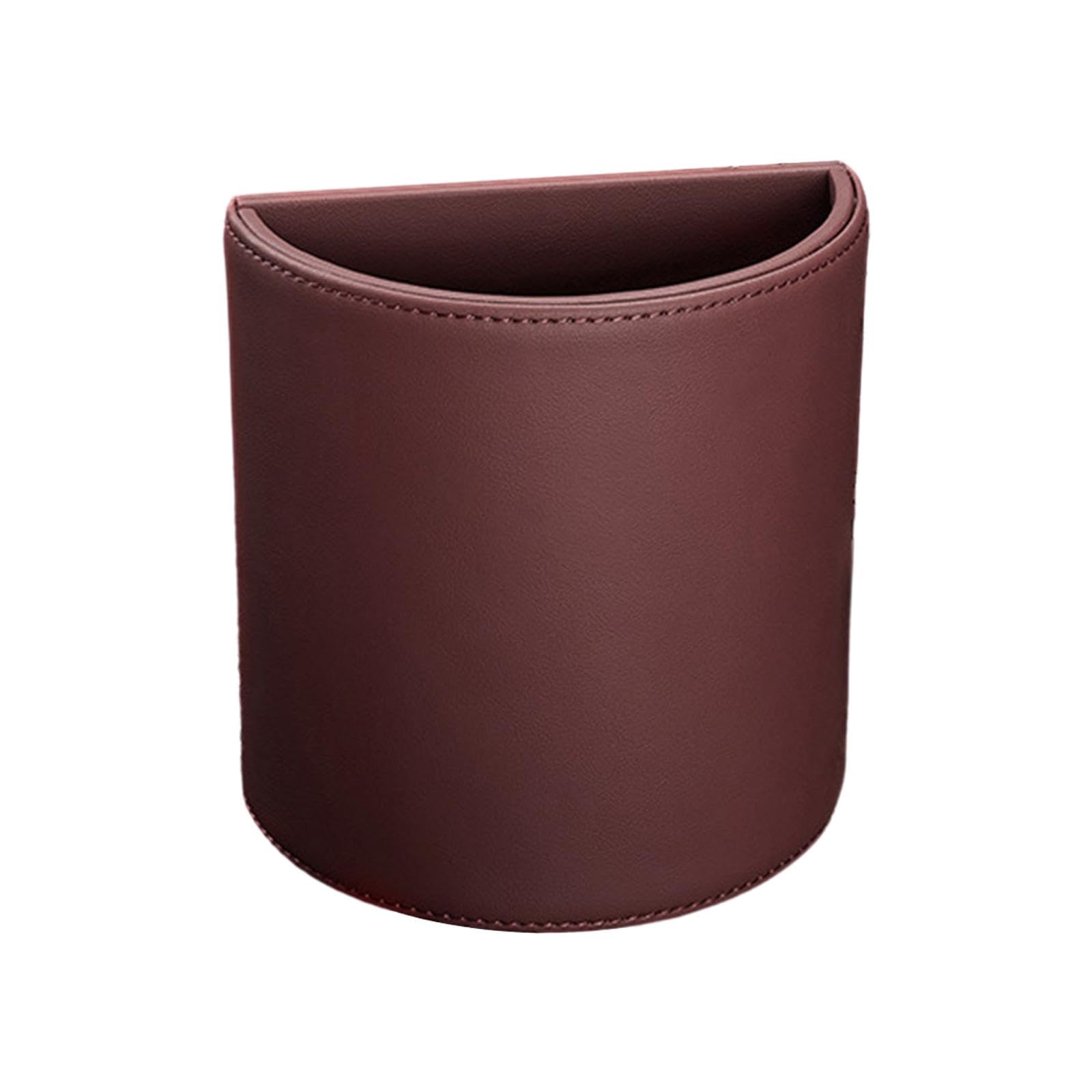 ATORSE Garbage Bin Dustbin Car Garbage Can Side Door Car Trash Bin Hanging red