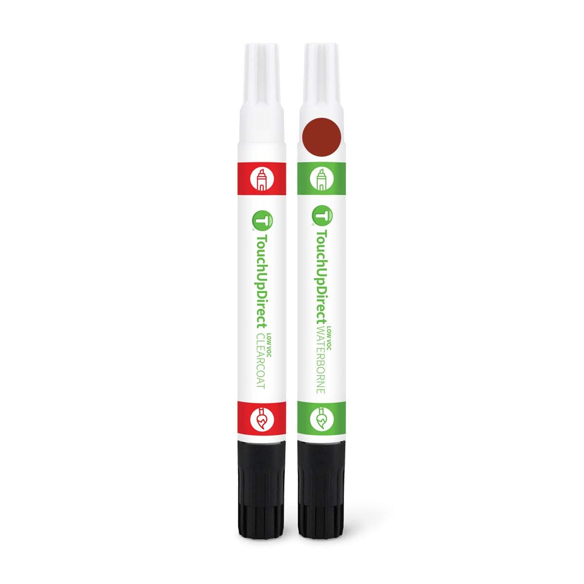 TouchUpDirect GLL Royal Spice Metallic Compatible with Cadillac Exact Match Touch Up Paint Pen+Brush Applicator - Essential Kit