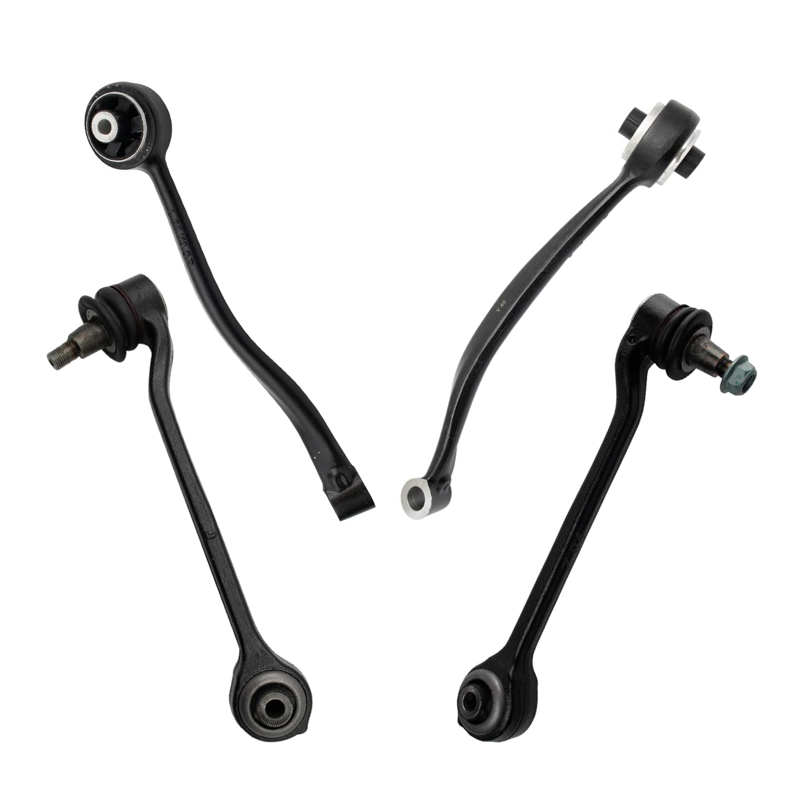 TRQ Front Lower Control Arm with Ball Joint Set Compatible with 2011-2017 BMW X3 2015-2018 X4