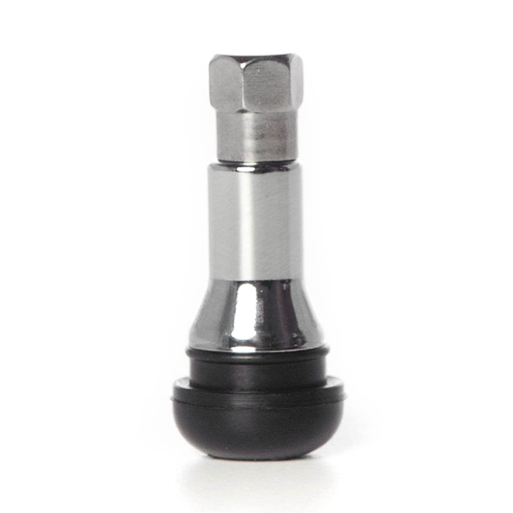 Circuit Performance Chrome Rubber Valve Stems Tr413 30Mm (12 Pieces)