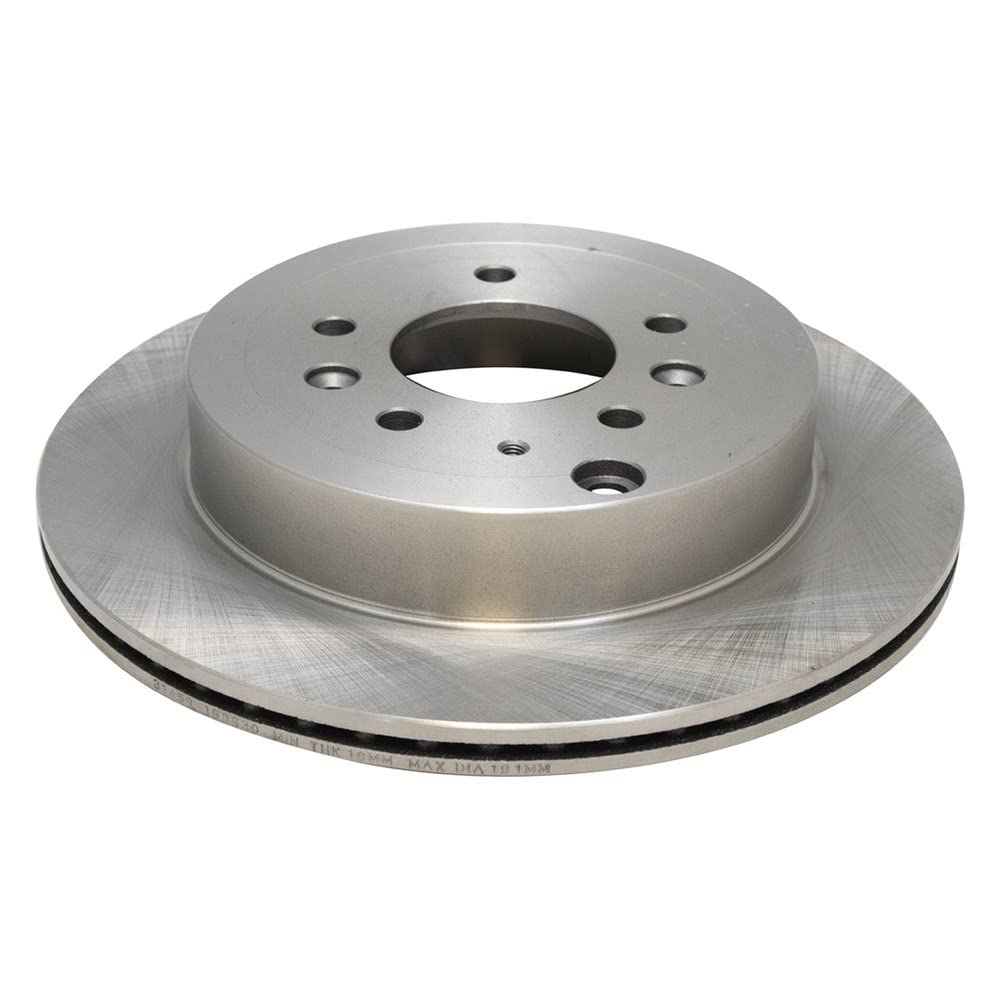 Trq Rear Brake Rotors Set Vented Compatible With 2007-2012 Mazda Cx-7