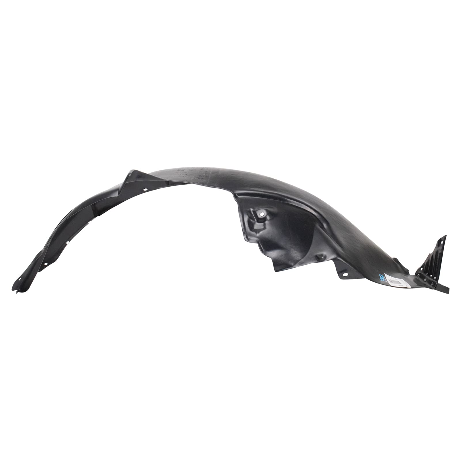 Trq Inner Fender Liner Set Compatible With 2012-2013 Kia Soul Ki1248127 Ki1249127