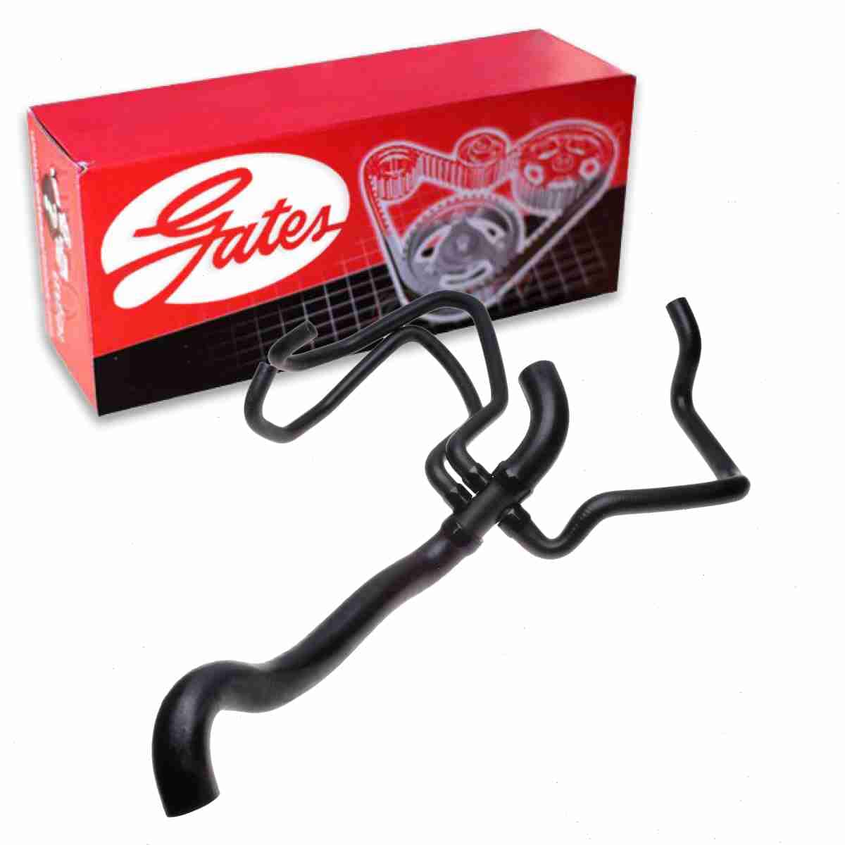 Gates Lower Radiator Coolant Hose compatible with Ford E-350 Super Duty 5.4L 6.8L V10 V8 2002-2018