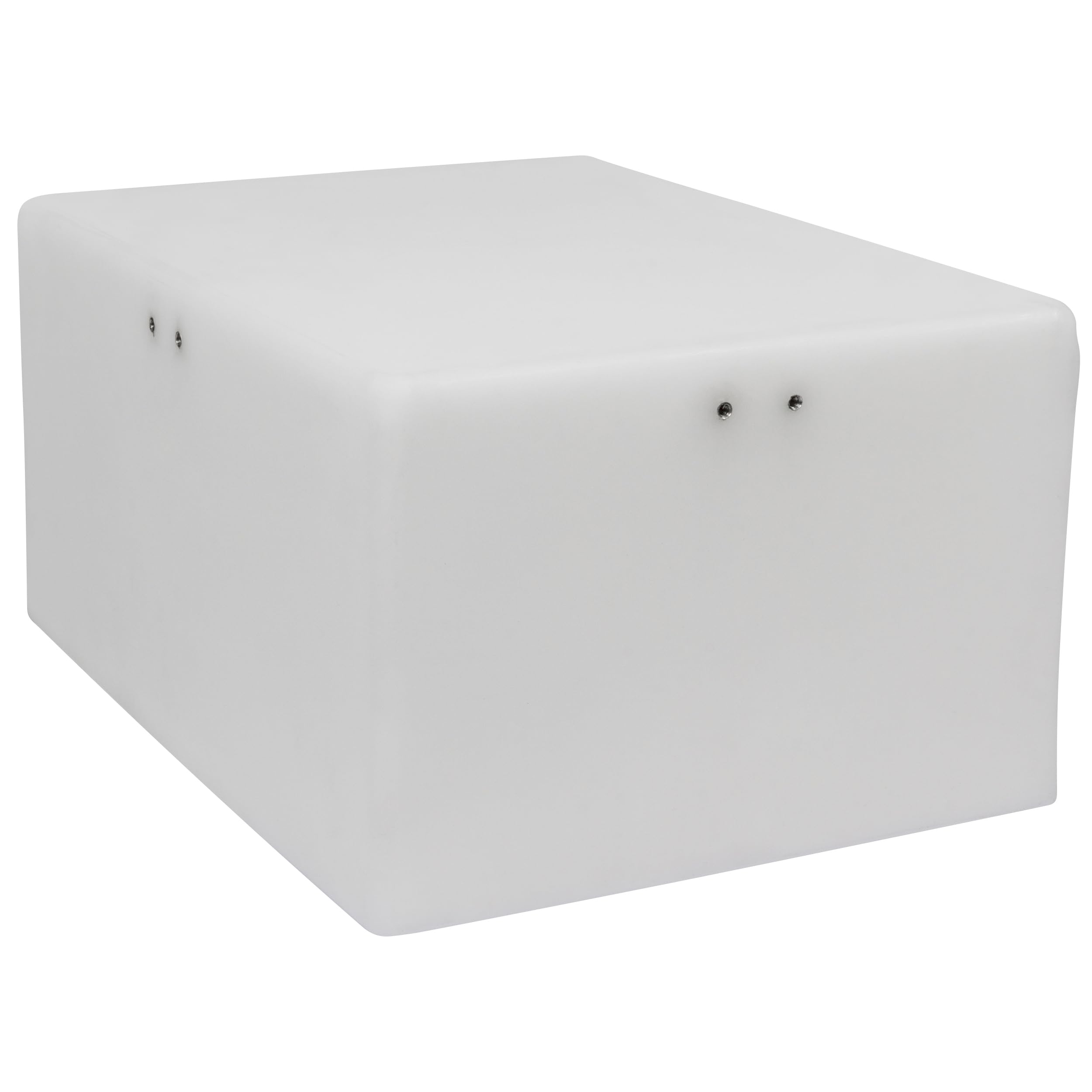 Ameri-Kart 5 Gallon RV Fresh Water Tank, BPA-Free, Cube Shape, White, Model B5687