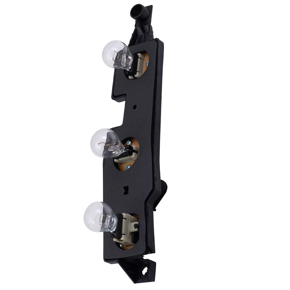 Brock Replacement Driver And Passenger Set Tail Lights Connector Plate Compatible With 1988-2000 C/K Pickup Truck 16511565 16511