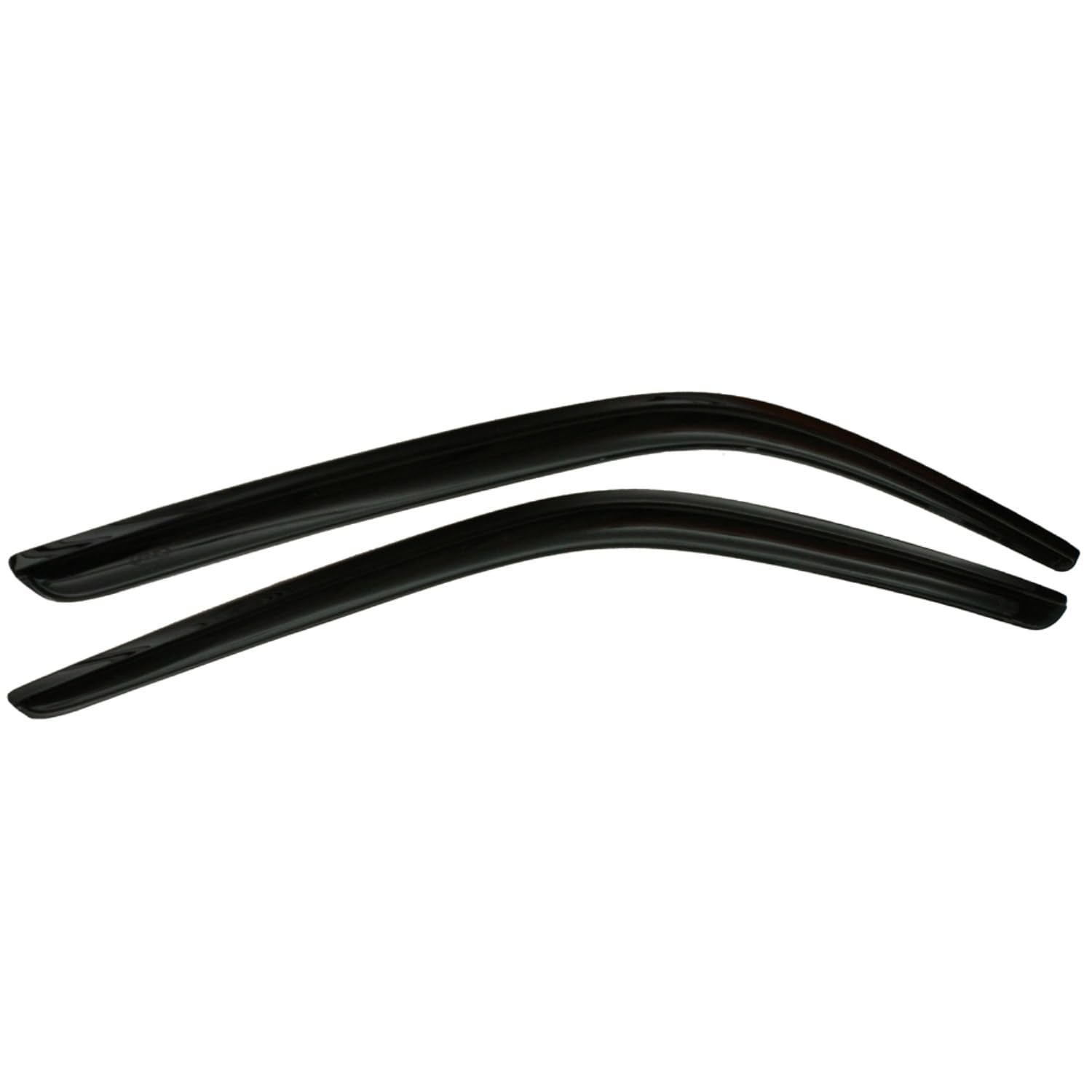 Auto Ventshade [AVS] Outside Mount Ventvisor / Rain Guards | Fits 1997 - 2004 Dodge Dakota Standard Cab- Smoke, 2 pcs. | 92438