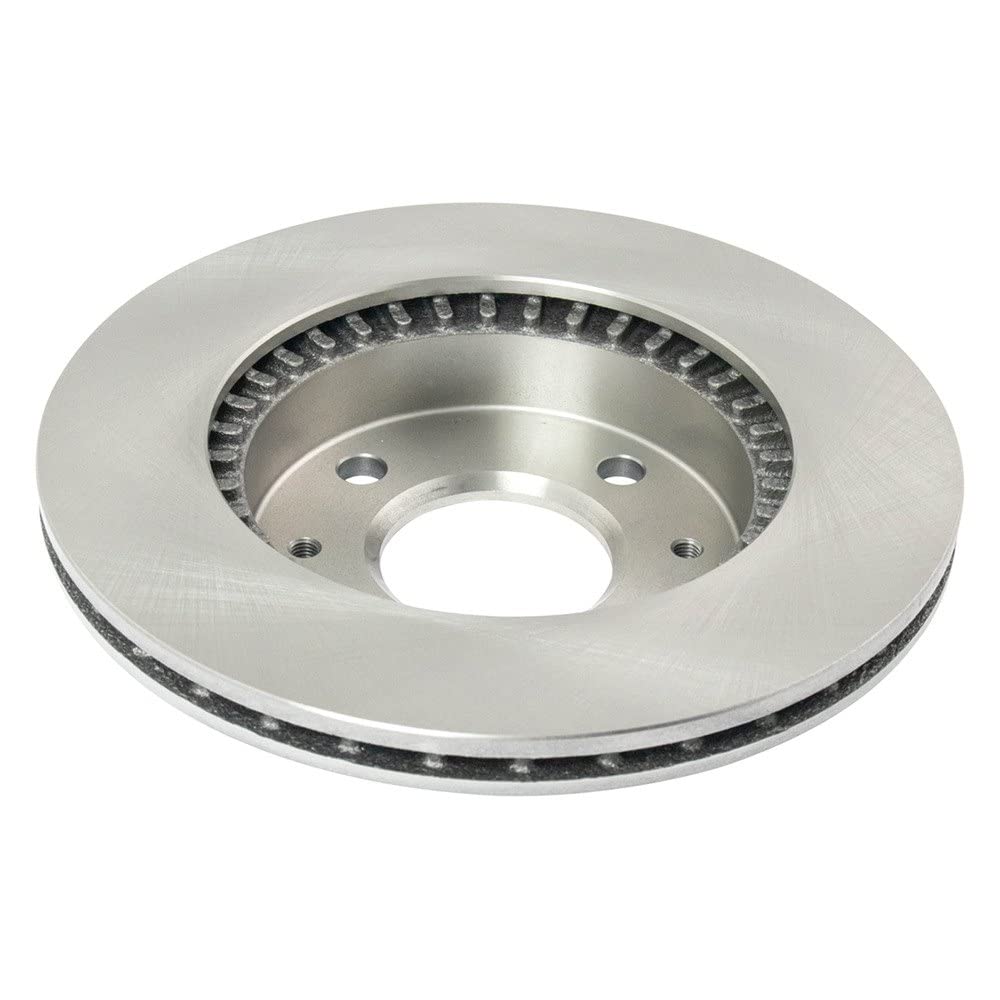 Trq Front Brake Rotors Set Vented Compatible With 1995-1997 Nissan 200Sx 1995-1999 Sentra