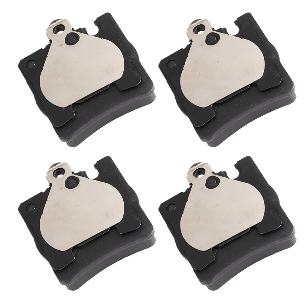 Cciyu D873 Rear Semi-Metallic Disc Brake Pads Kit For Mercedes-Benz C230 C240 C280 C320 C350 Clk320 Clk350 Clk430 E300 E320 E420