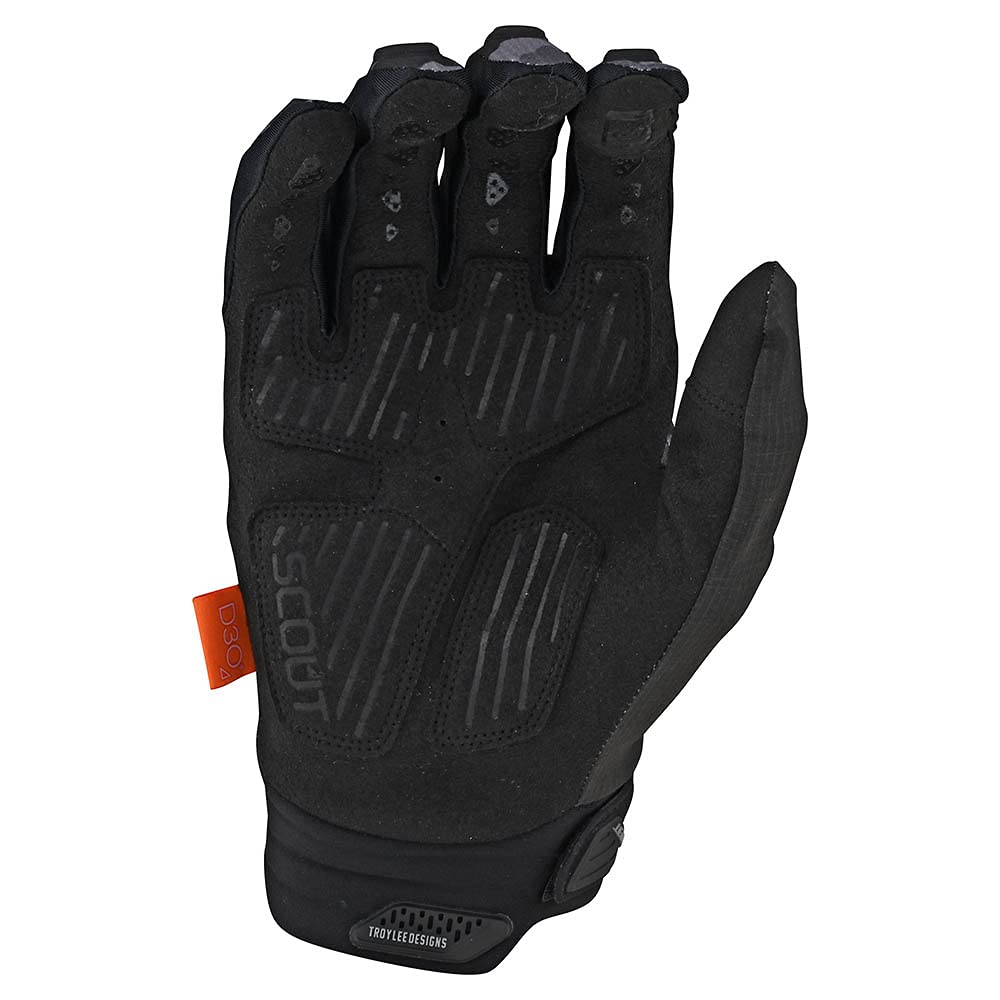 Troy Lee Designs Motocross Motorcycle Dirt Bike Racing Mountain Bicycle Riding Gloves, Scout Gambit Glove Camo (Gray, Medium)