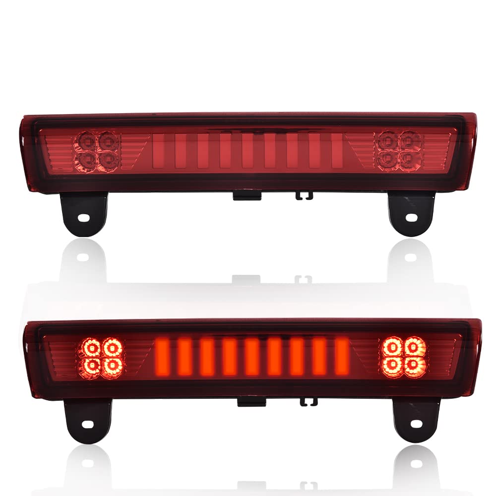 CROSSDESIGN LED 3rd Third Brake Light Compatible with 2000-2006 Chevy Suburban 1500 2500 2000-2006 Chevy Tahoe/GMC Yukon/GMC Yuk