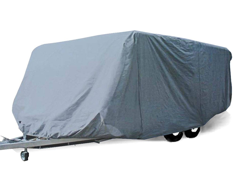 Savvycraft Economic Guard Travel Trailer Camper Cover, Breathable Rv Trailer Cover Fits 11 Feet To 13 Feet