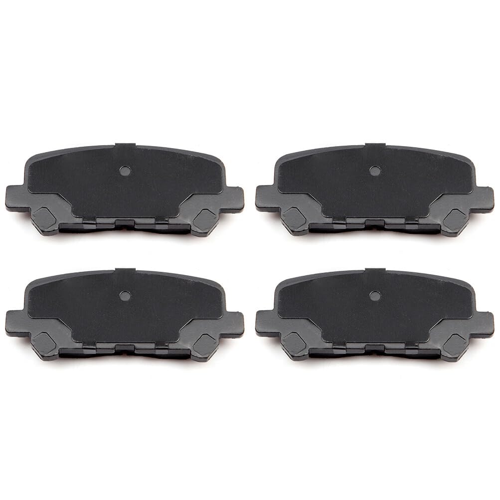 Eccpp D1281-8397 Rear Ceramic Disc Brake Pad Set Fit For Acura Mdx 2007-2013,For Acura Zdx 2010-2013,For Honda Odyssey 2011-2017