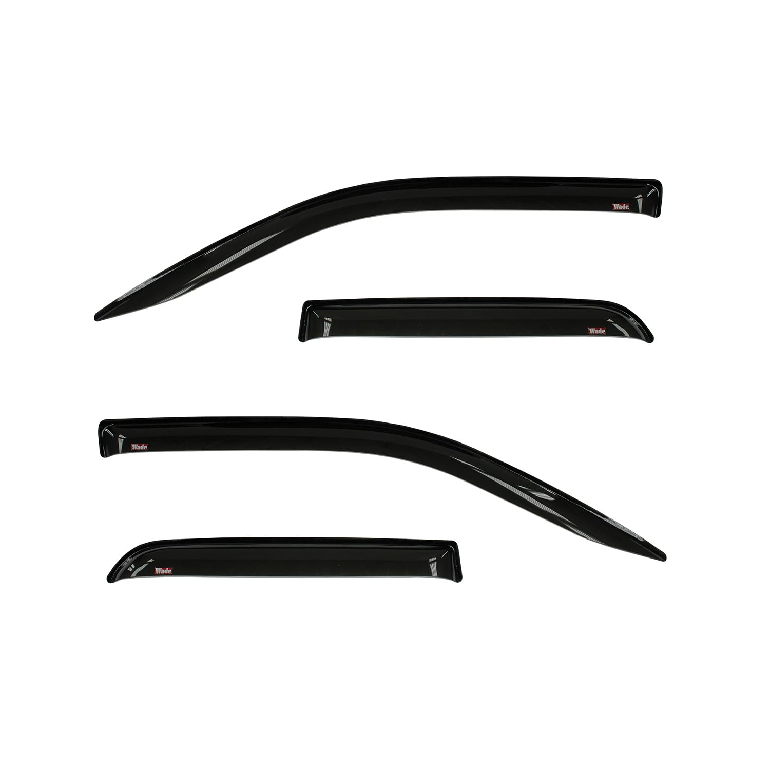 Westin 72-35434 Tape On Wind Deflector 4Pc Fits 2019-2022 Ram 1500 Quad Cab (Excl. 2019-2022 Ram 1500 Classic)