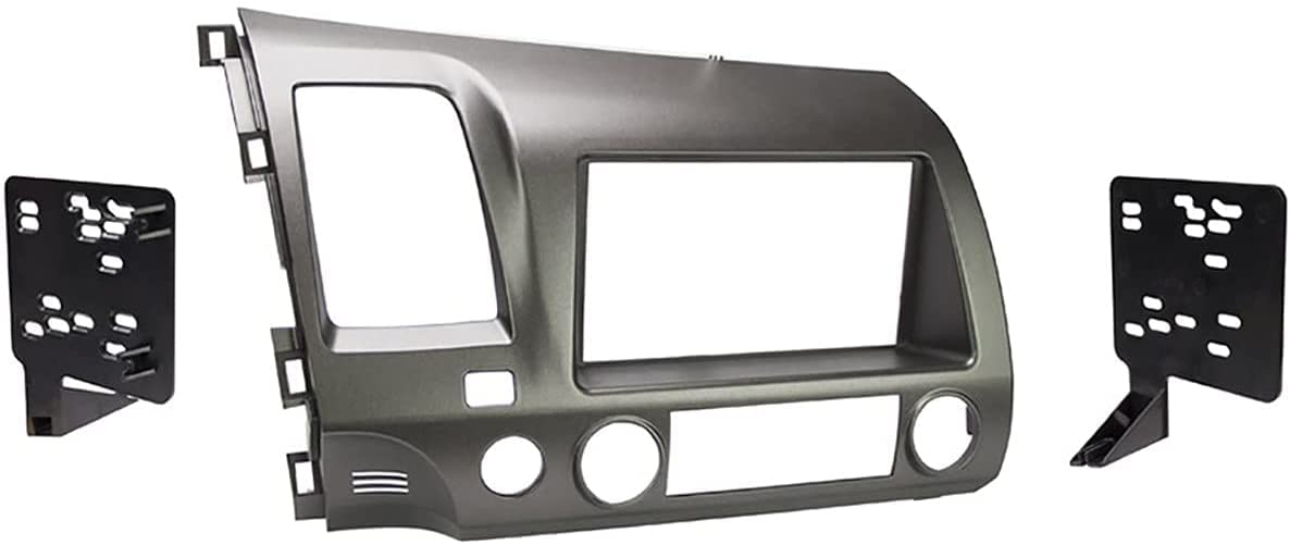 Metra 99-7816G Din/Ddin Install Kit For Honda Civic 2006-2011, Gray