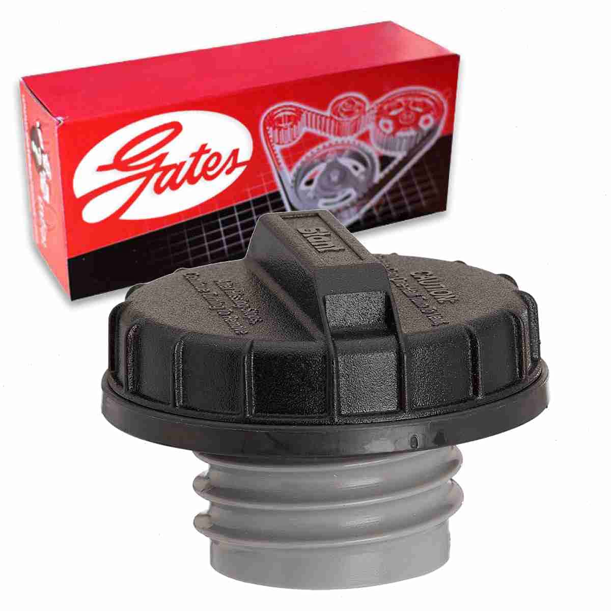 Gates Fuel Tank Gas Cap compatible with Ford F-150 4.9L 5.0L 5.4L 5.8L L6 V8 1987-2003