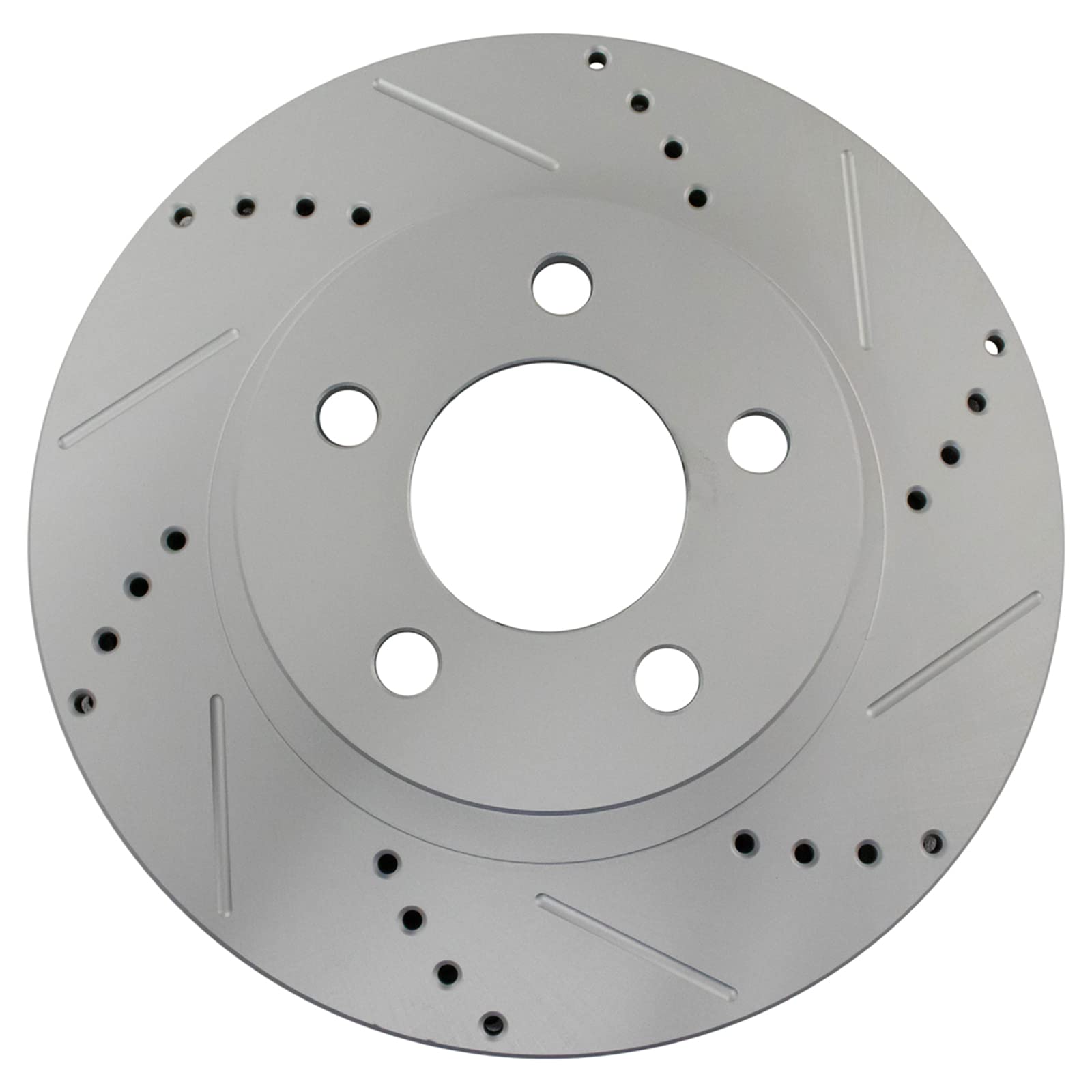 Trq Front Performance Brake Rotors Set Premium G-Coated Compatible With 2001-2003 Ford Explorer Sport 2001-2005 Explorer Sport T