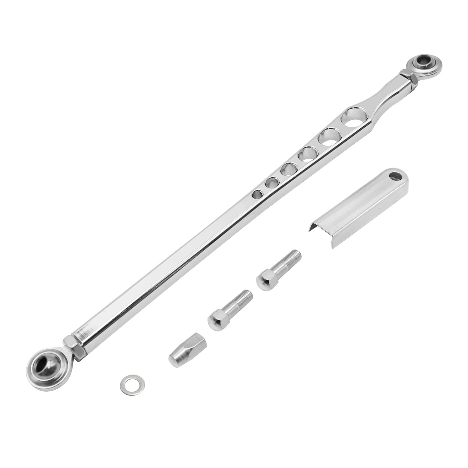 Sliver Gear Shift Linkage Chrome Replacement for Harley Davidson Road King Street Electra Trike Glide Softail Dyna 1986-UP
