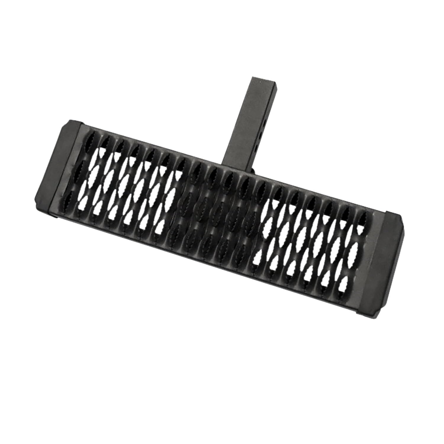 TrailFX AHS001B Aggressive Hitch Step for 2 Inch Receivers Titanium Black Powder Coated Aluminum 22 Inch x 6.5 Inch Flat Station