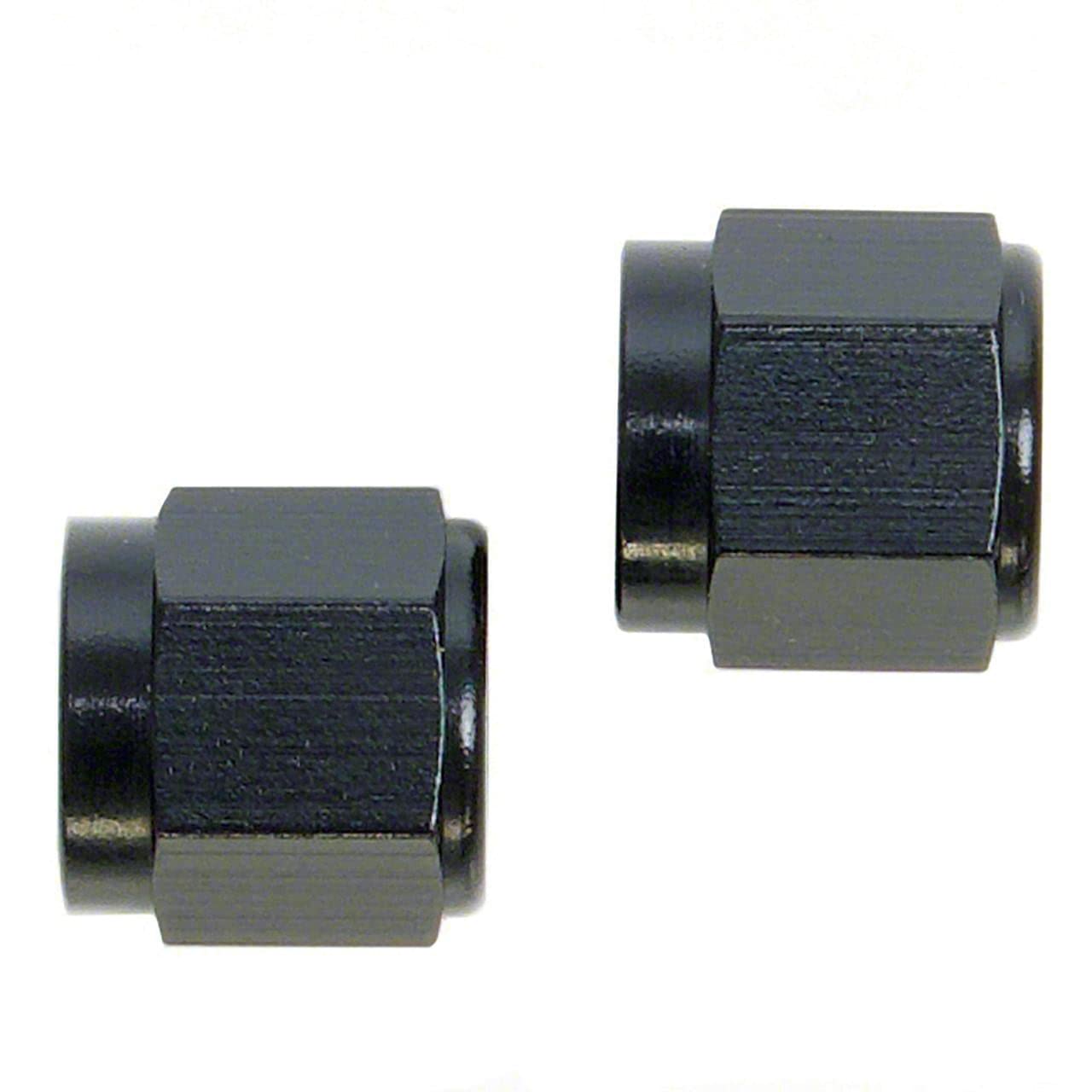 -8An Blk Tube Nut