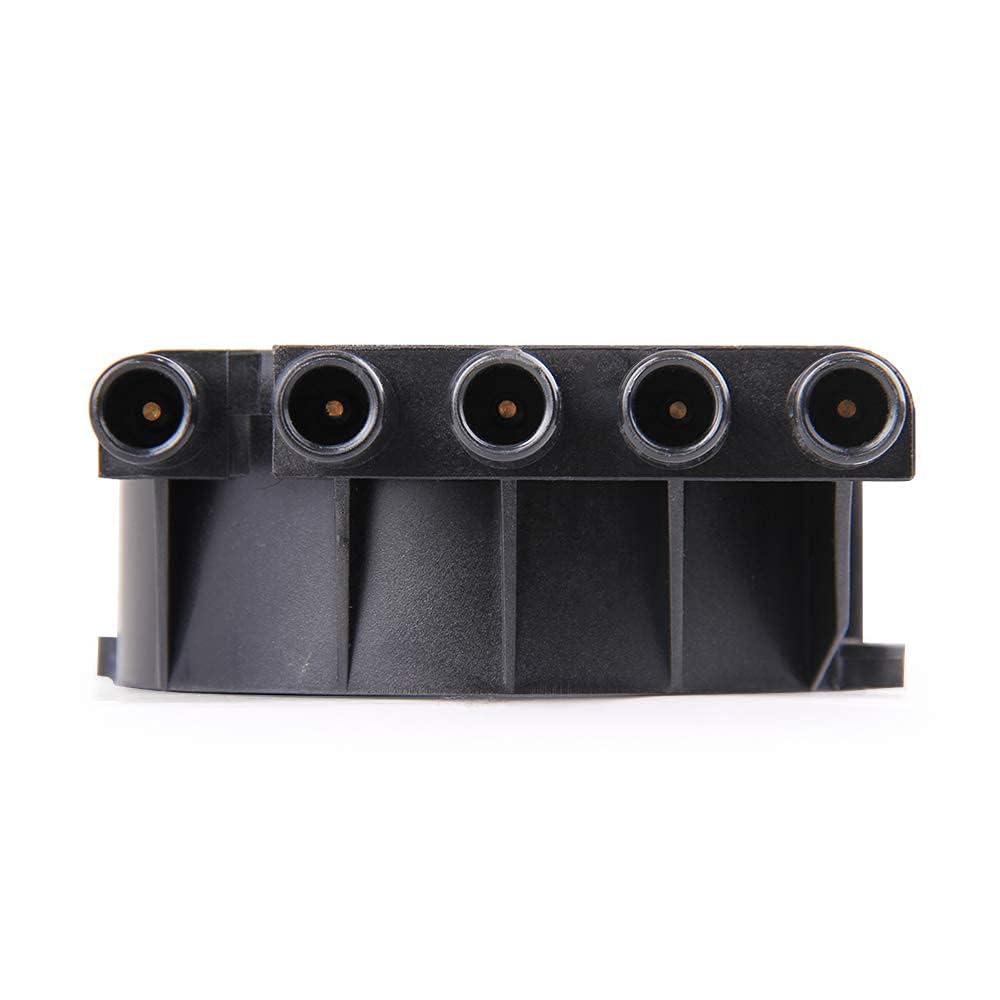 Big-Autoparts Ignition Distributor Set Brass Terminals Distributor Cap And Rotor Kit Compatible With Chevrolet Gmc Cadillac Vort
