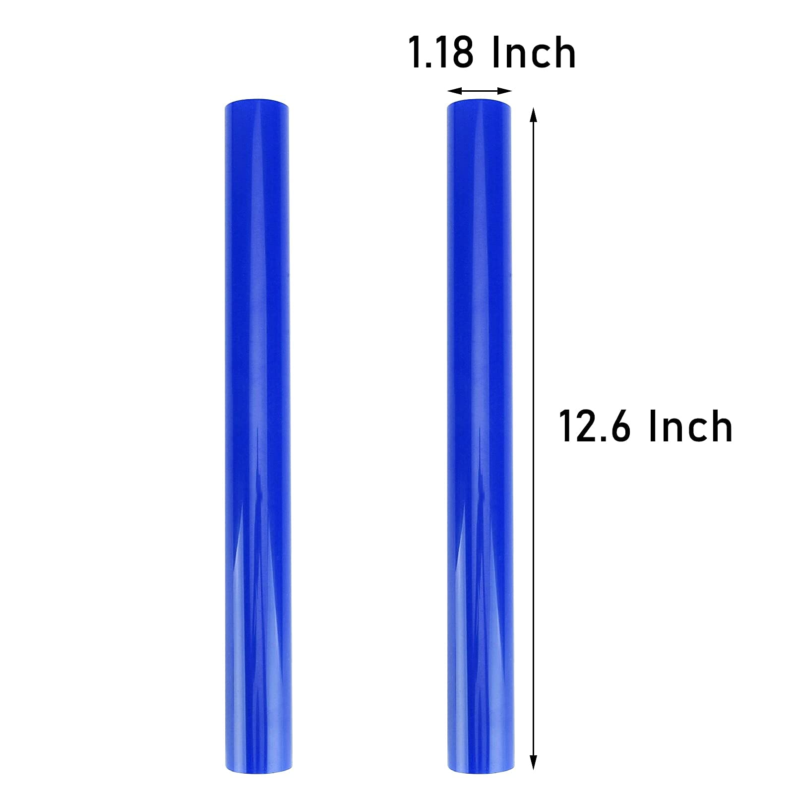 Jaronx BMW Grill Inserts Trims - Blue Plastic V Brace Wrap Covers for F30/G30 Series