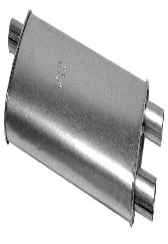 Walker SoundFX 18232 Direct Fit Exhaust Muffler 2.25 Inlet (ID) 2 Outlet (ID) for Chevrolet Camaro