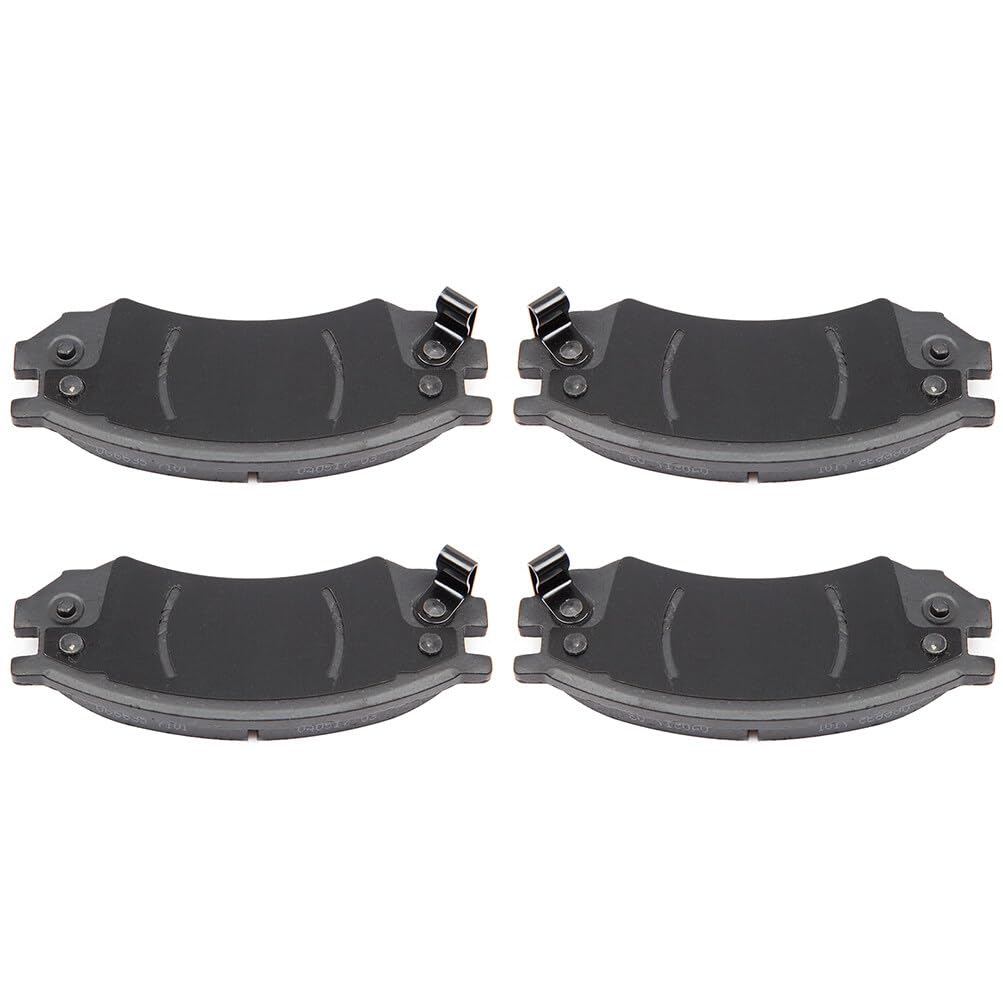 Eccpp D507-7386 4Pcs Front Ceramic Disc Brake Pad Set - Fit For Saturn Sc (1991-1992, 1993-2002), Sl (1991-2002) & Sc2 (1993-200