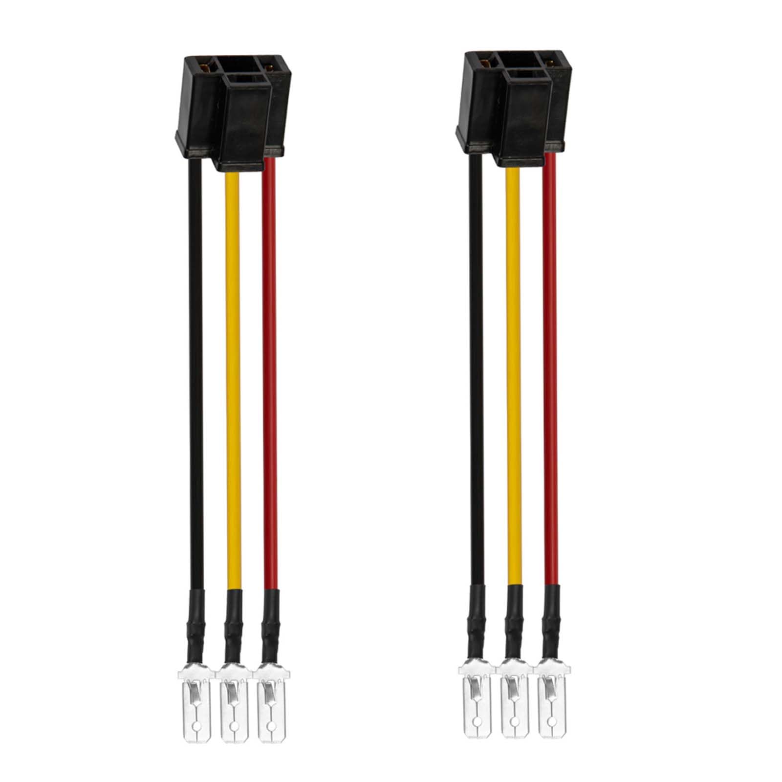 Ronybuy H4 9003 LED Headlight Wiring Harness Sockets H4 to 3 Pin Wire Adapter for 4x6 7x6 5x7 6x8 HB2 Headlights Car Truck Picku
