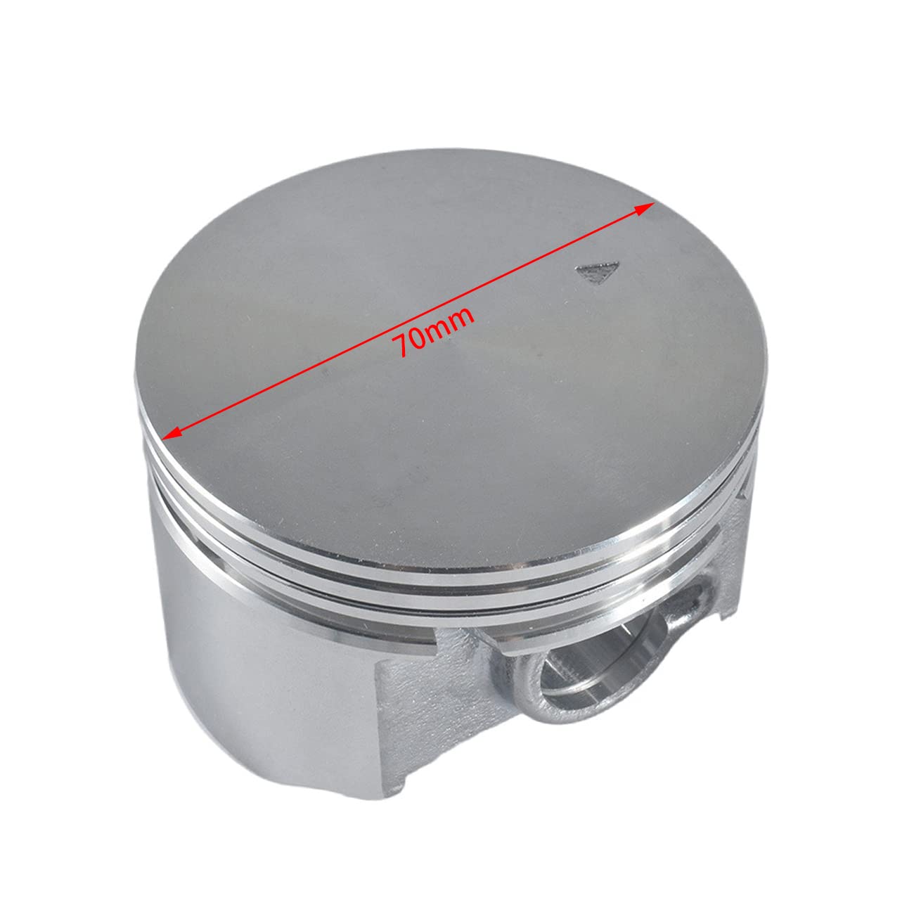 New 70Mm Piston .550, Flat Top Race Kit For Predator 212Cc High Compression Performance Gx160 Gx200 Iltpafg