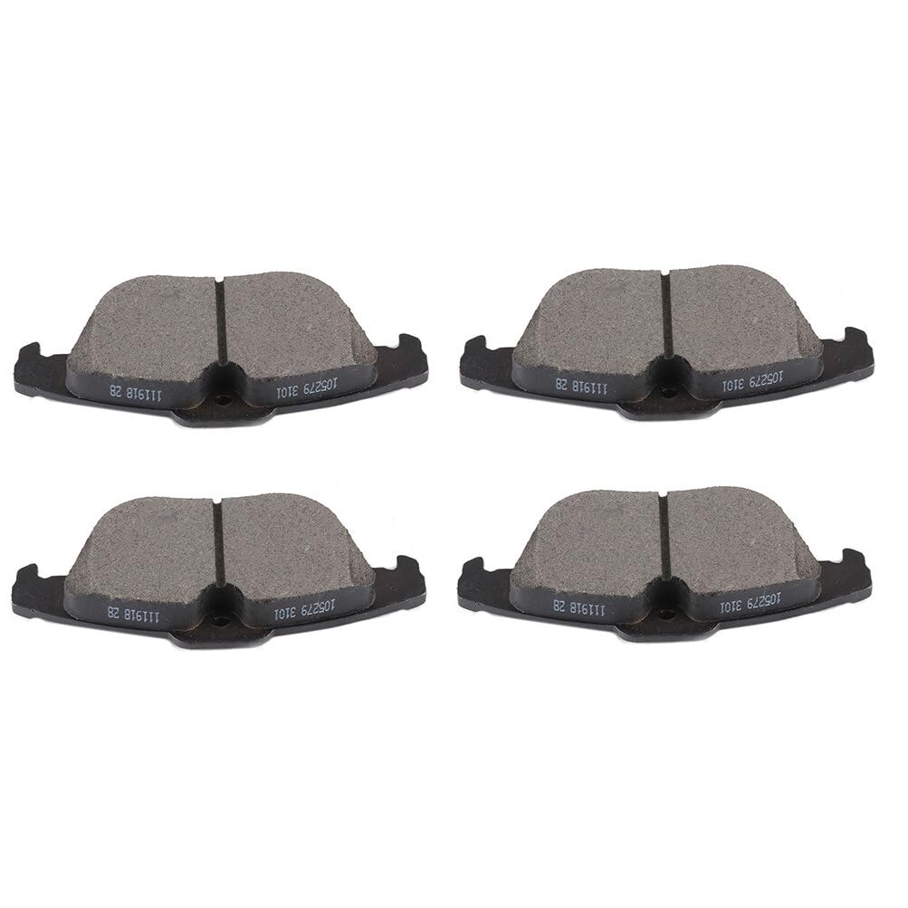 Cciyu D1341 Rear Ceramic Brake Pads Kits 4Pcs Fit For 2013-2015 For Mercedes-Benz Glk250,2010-2015 For Mercedes-Benz Glk350